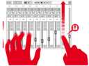 Touching the mix