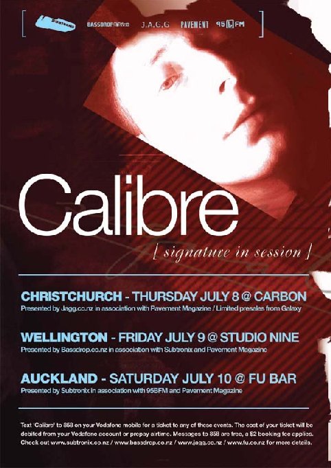 Calibre (uk) - Signature In Session Tour!! — image 1