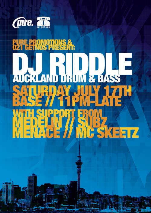 Riddle front