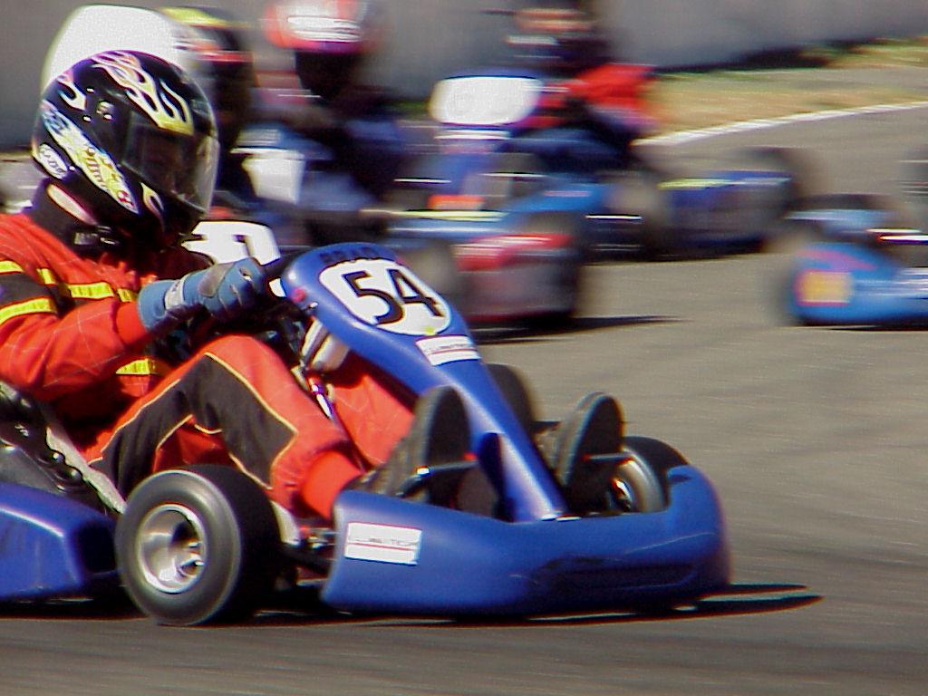 Kart corners.