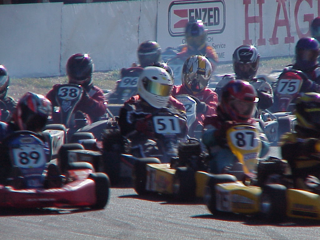 Off the line into the corner.