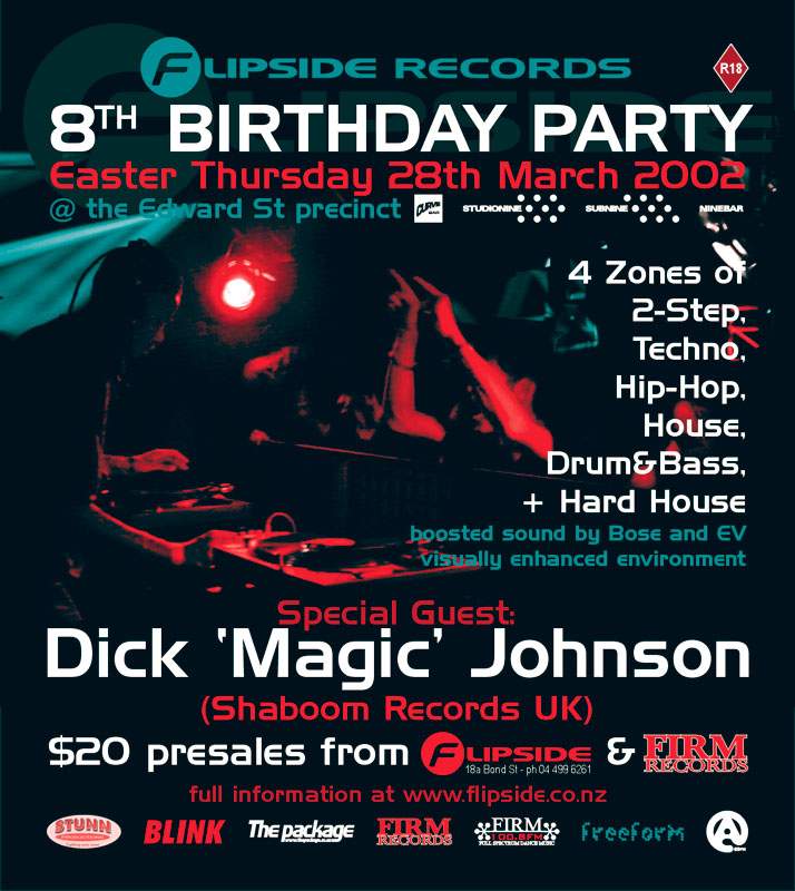 Flipside records 8th birthday