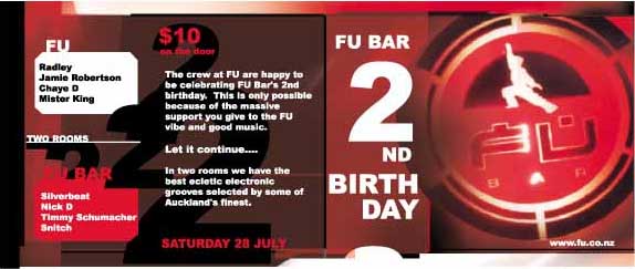 Fu bar 2nd birthday