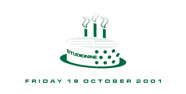 The studionine third birthday