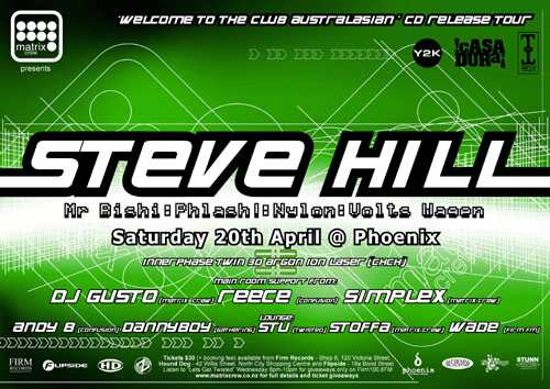 Matrix crew present steve hill
