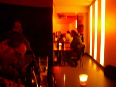 Back of the bar