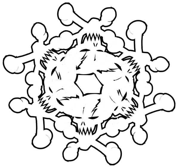 Six skulls