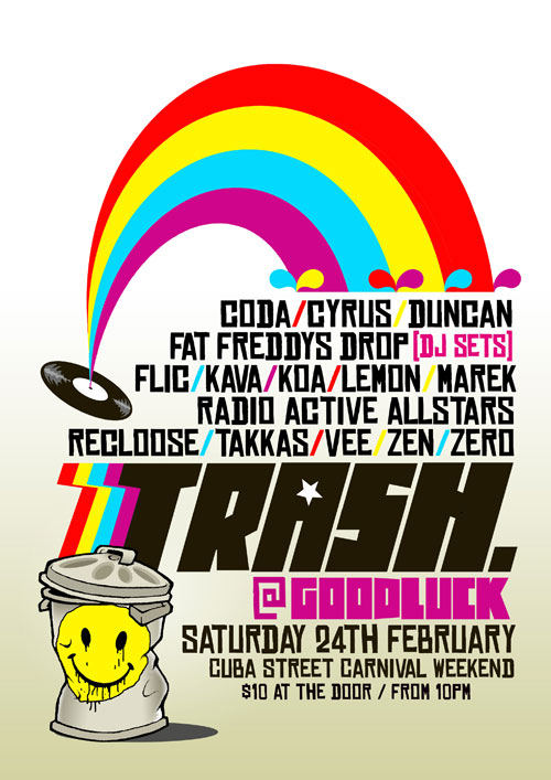 Trash flier