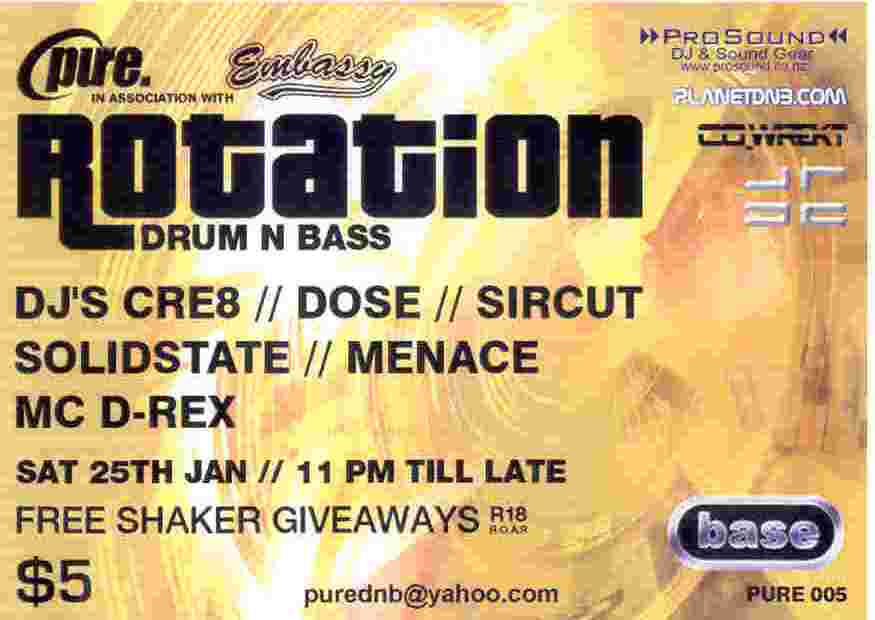 Pure d'n'b in ChCh