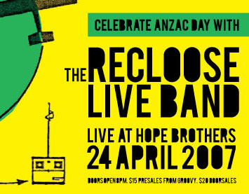 Recloose anzac 24th