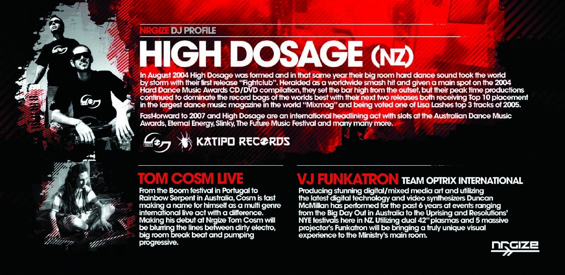 High Dosage/ Tom Cosm / VJ