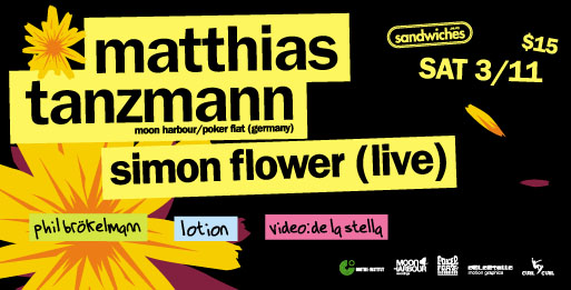 Tanzmann & Flower @ Sandwiches