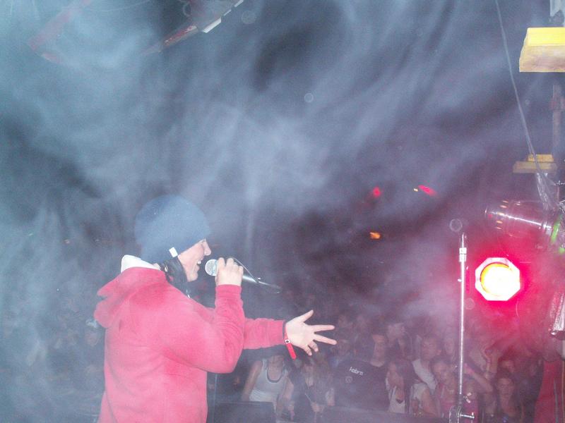 Through the haze