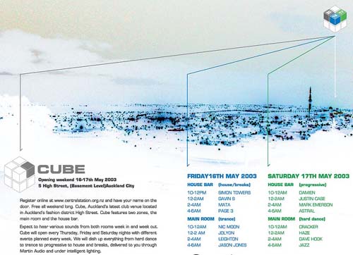 Cube ' latest club venue