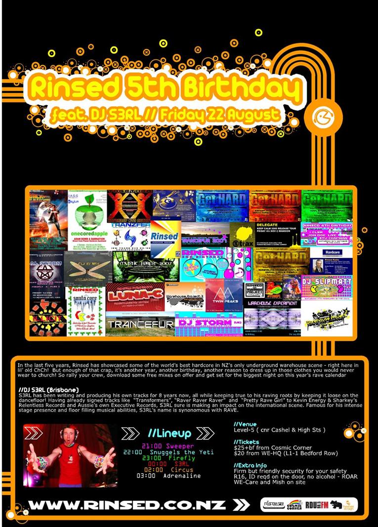 5th Birthday Flyer (Large)
