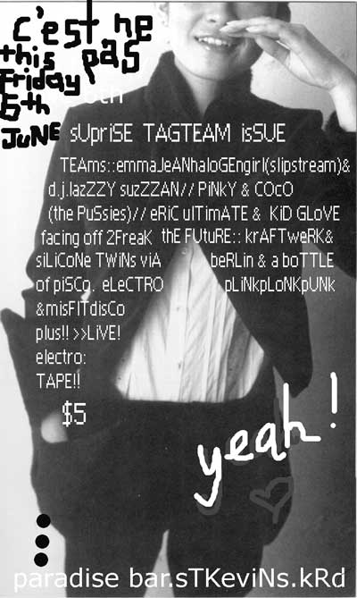 Electro, plinkplonk punk & misfit disco...