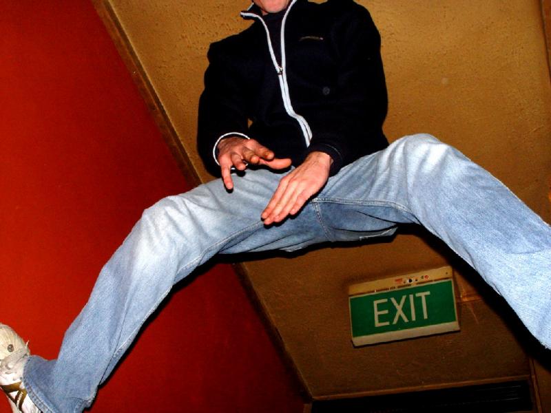 it was off the wall