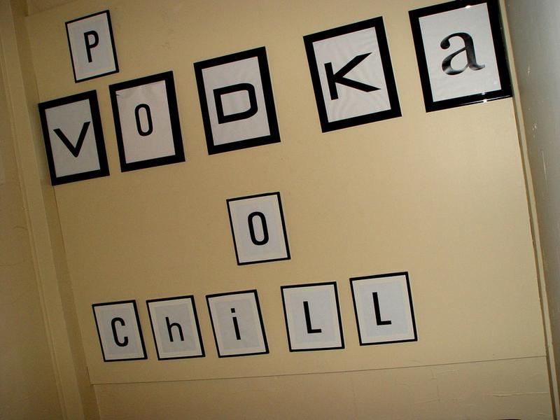 Chill vodka