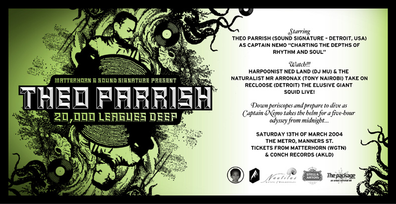 Theo Parrish 20 000 Leagues Deep