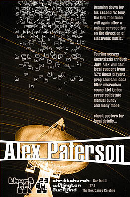 Alex Patterson Flyer